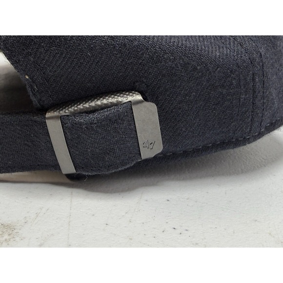 '47 Tampa Bay Rays Hat Two Tone Adjustable Embroidered Beige And Black Cap MLB - Picture 7 of 14